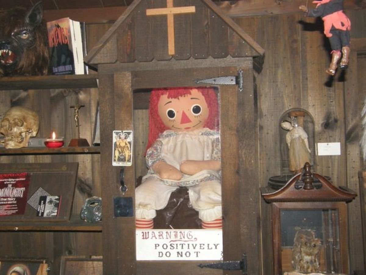 La muñeca Annabelle original. La muñeca Annabelle original.