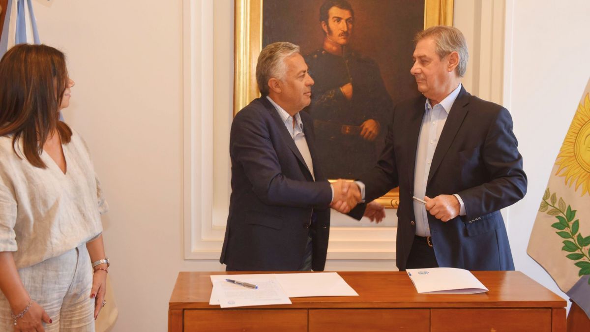 Cornejo y Félix, cara a cara: acuerdo por obras y diferencias por la autonomía municipal