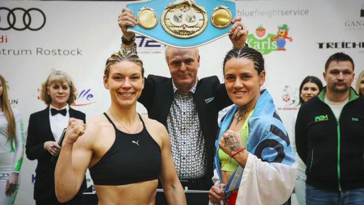 Revancha y duelo de bonitas. La santafesina Daniel Bermúdez buscará destronar a la alemana Nina Meike y sumar su cuarto Título Mundial corona en igual número de categorías.