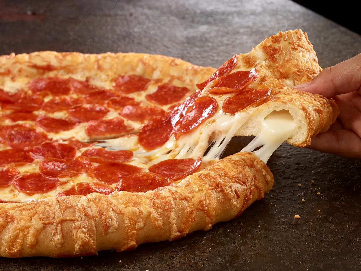 Los productos de Pizza Hut son deliciosos. Los productos de Pizza Hut son deliciosos.