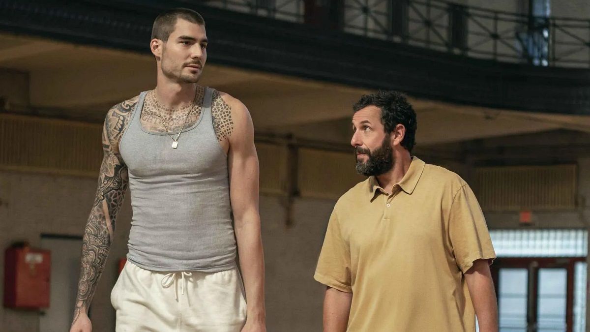 Juancho Hernangómez y Adam Sandler protagonizan la película Garra en Netflix