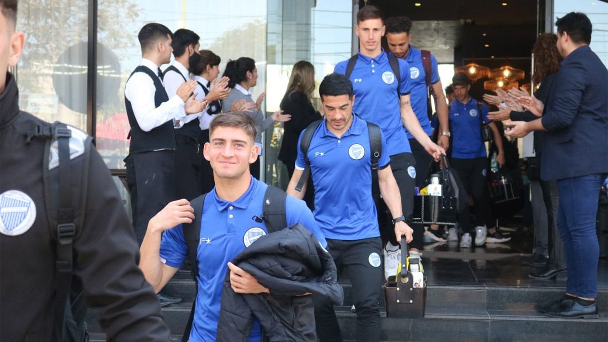 Los jugadores de Godoy Cruz se encuentran cumpliendo una agenda con partidos muy seguidos.