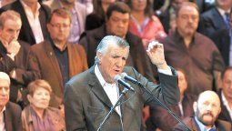 Gioja aseguró que el PJ va a apoyar a los gremios si convocan a un paro nacional