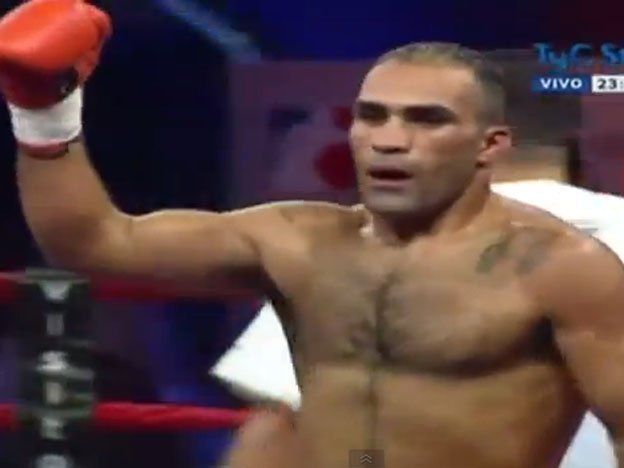 El Tyson del Abasto liquidó por nocaut a Danny Santiago