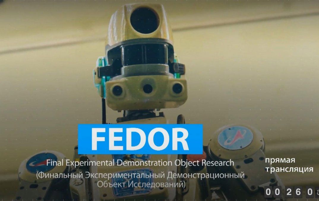 Rusia mandó un robot al espacio
