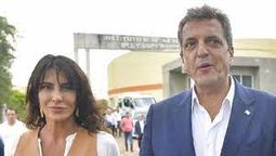 La diputada nacional de Córdoba Federal Natalia De la Sota y Sergio Massa.