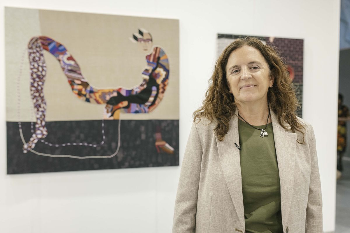 Adriana Arias, Head of Communications de Zurich Argentina, al frente del programa que hizo posible la adquisición de obras de arte para el patrimonio cultural de Mendoza. Adriana Arias, Head of Communications de Zurich Argentina, al frente del programa que hizo posible la adquisición de obras de arte para el patrimonio cultural de Mendoza.