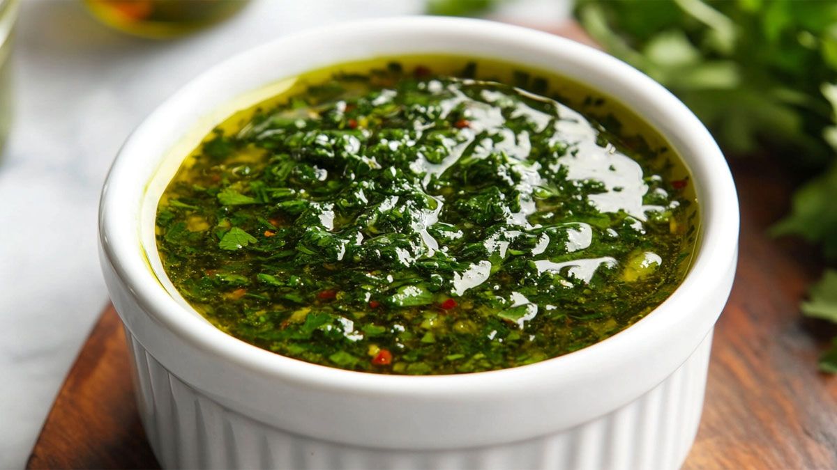 Cómo hacer un rico chimichurri casero: la receta del adobo de pocos ingredientes que se hace en un ratito