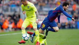 El Barcelona no pudo con el Getafe y Messi se quedó con la cara larga
