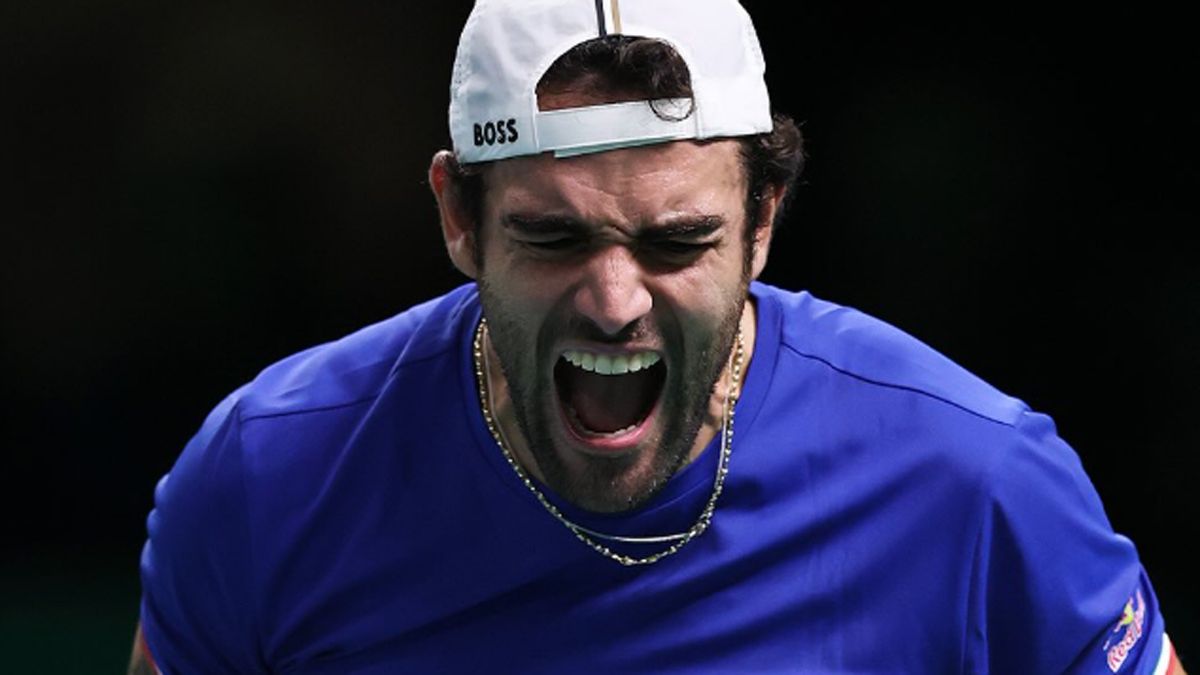 Berrettini le dio el primer punto a Italia.