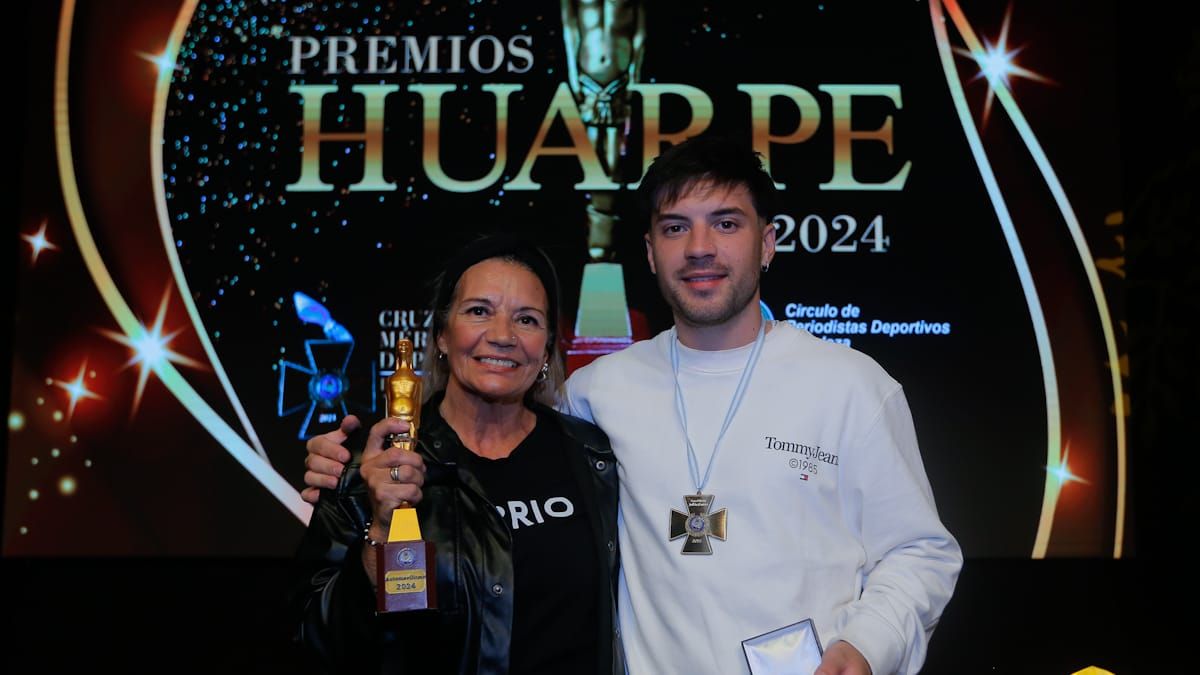 María y Valentino representaron al ganador.