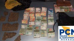 Atraparon a una mujer que tenía casi un kilo de marihuana
