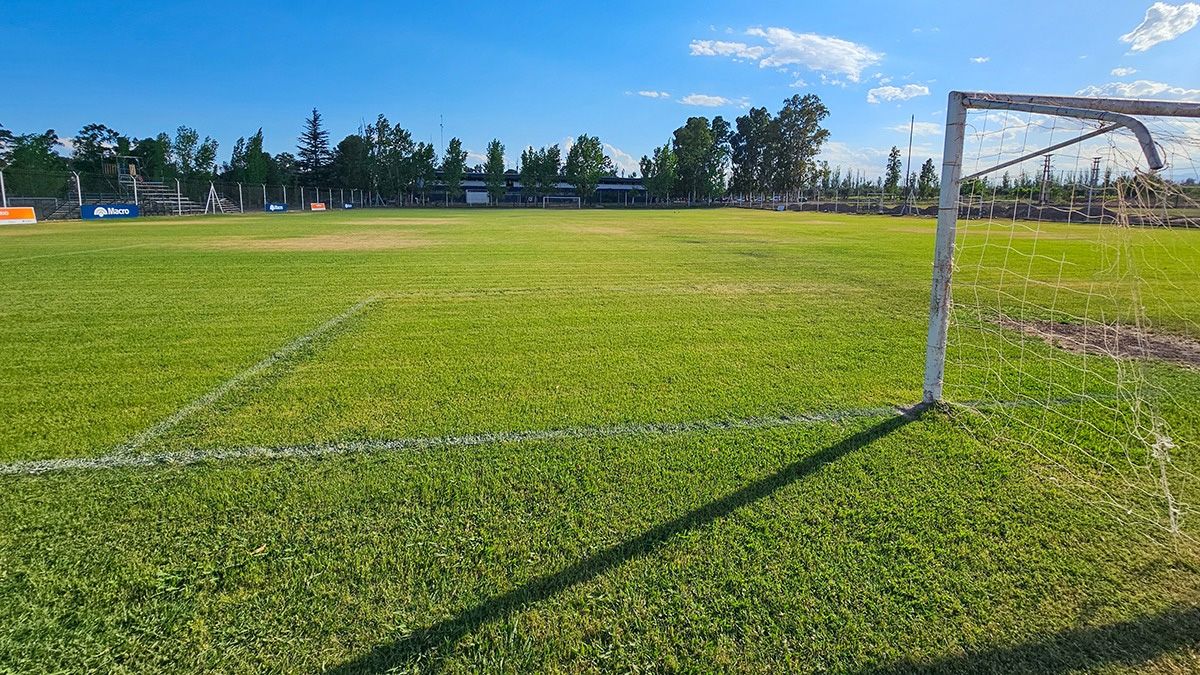Independiente Rivadavia ya realiza reformas en la Ciudad Deportiva.