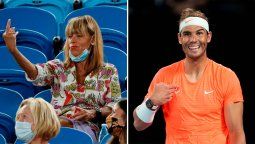 Habló la mujer que le hizo un gesto obsceno a Rafael Nadal