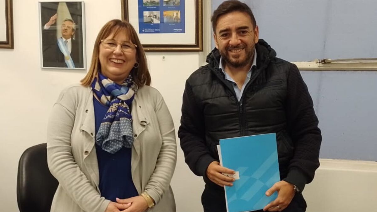 Fernando Ubieta se trajo un compromiso de Buenos Aires.