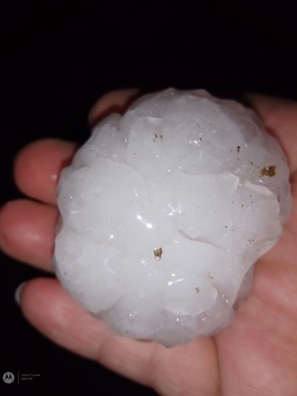 Defensa Civil hará un relevamiento durante la mañana de este jueves para determinar los daños causados por el granizo.