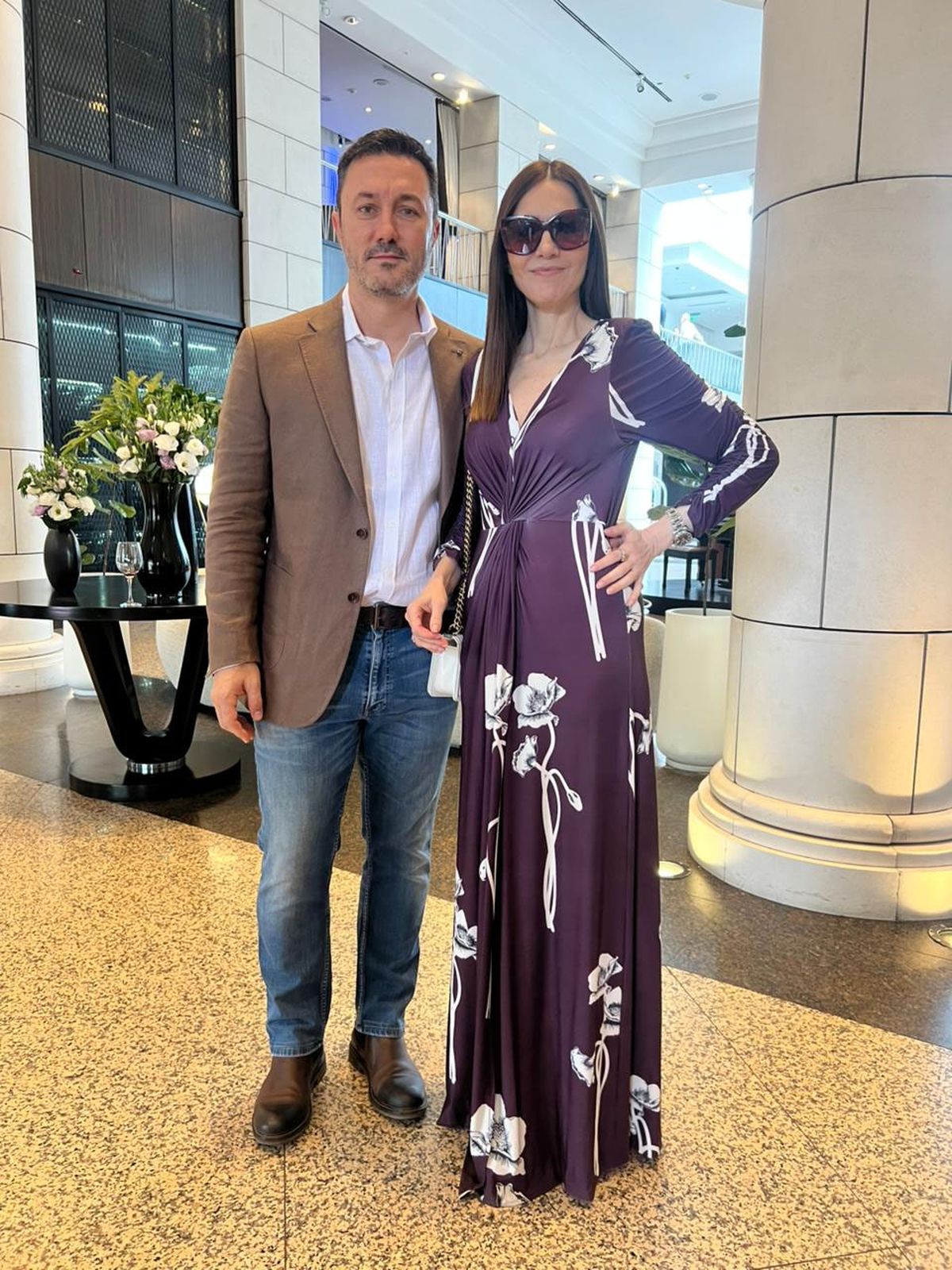 Luis Petri y Cristina Pérez. Luis Petri y Cristina Pérez.