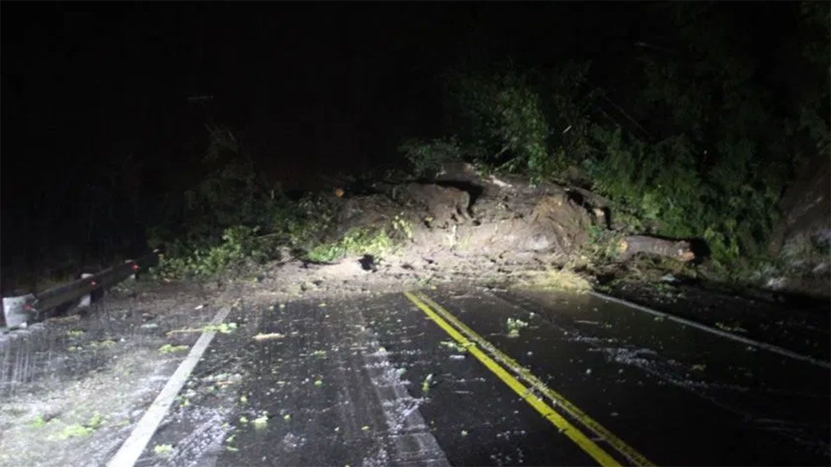 El increíble alud que afectó en Villa La Angostura