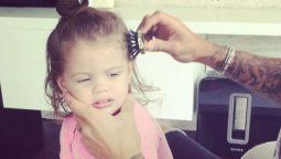 Un papá completo: lo que hace Icardi por su pequeña Francesca