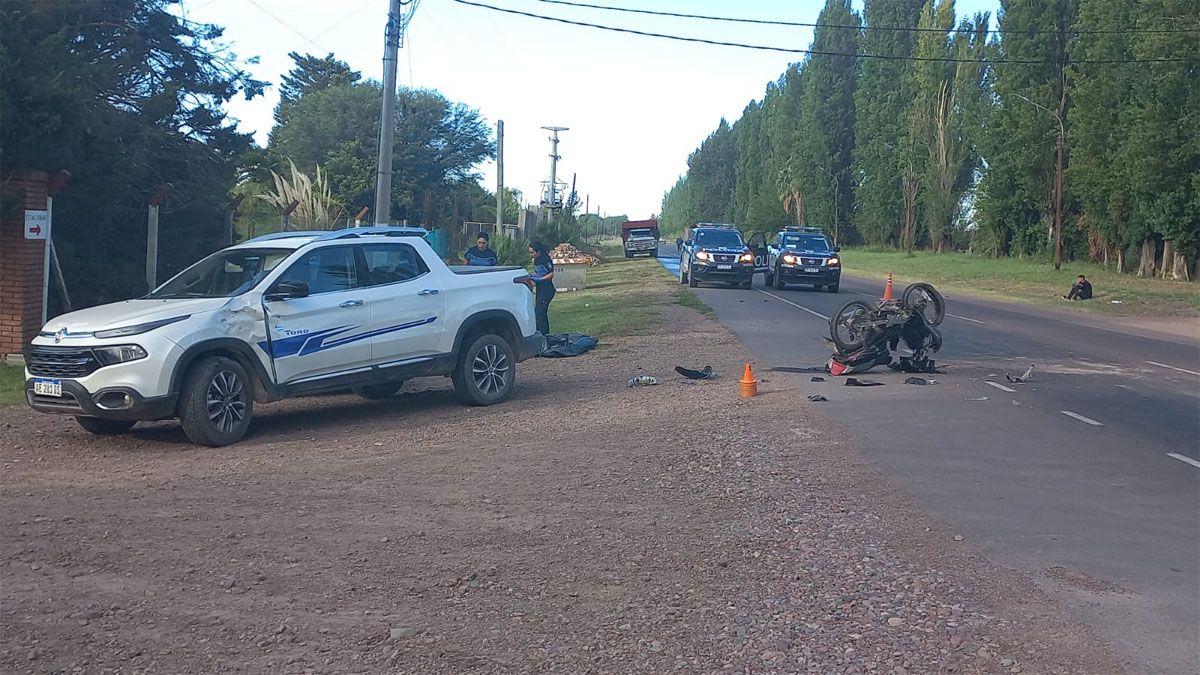 La tragedia ocurrió en el Carril Chimbas, de San Martín.