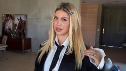 Wanda Nara ¿feliz por el presente de Mauro y la China Suárez?.