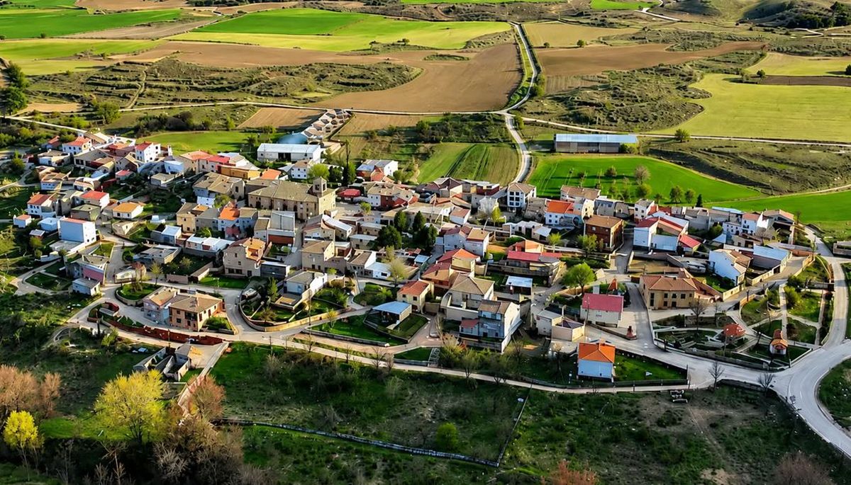 Una postal de Santo Olmeda de la Cuesta, el pueblo de España que busca gente. Foto:&nbsp;