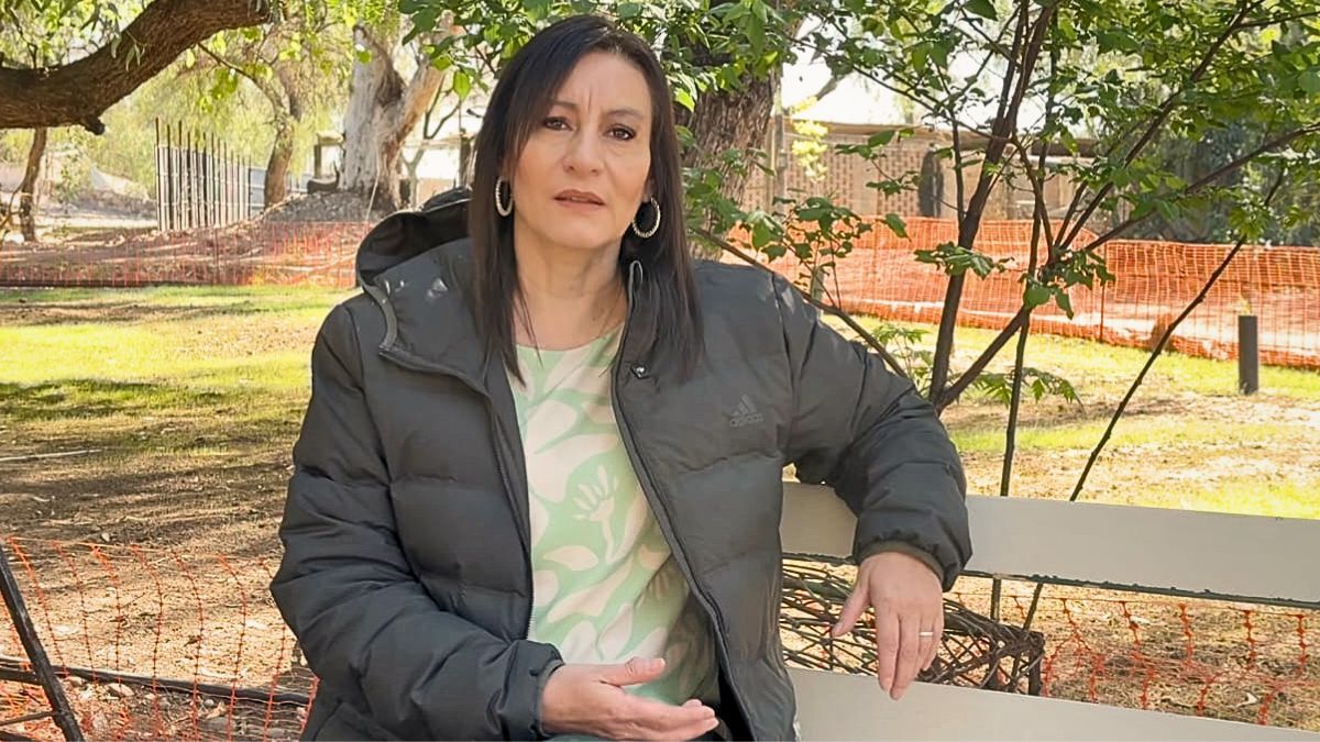 Carina Scandura recorrió el nuevo Ecoparque. Foto: Mauricio Arias. Carina Scandura recorrió el nuevo Ecoparque. Foto: Mauricio Arias.