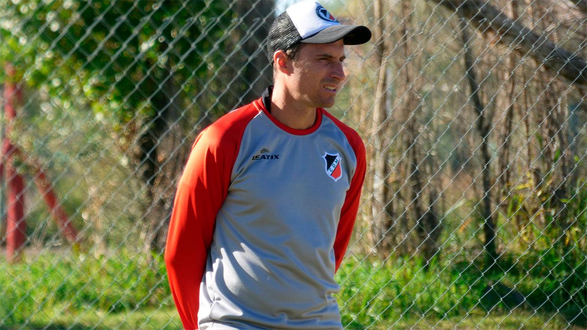 Luciano Theiler palpitó el partido como local ante Quilmes. (Fotos gentileza Deportivo Maipú).