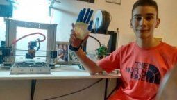 Más de 3.000 personas se han contactado con el joven de Alvear que fabrica prótesis gratuitas