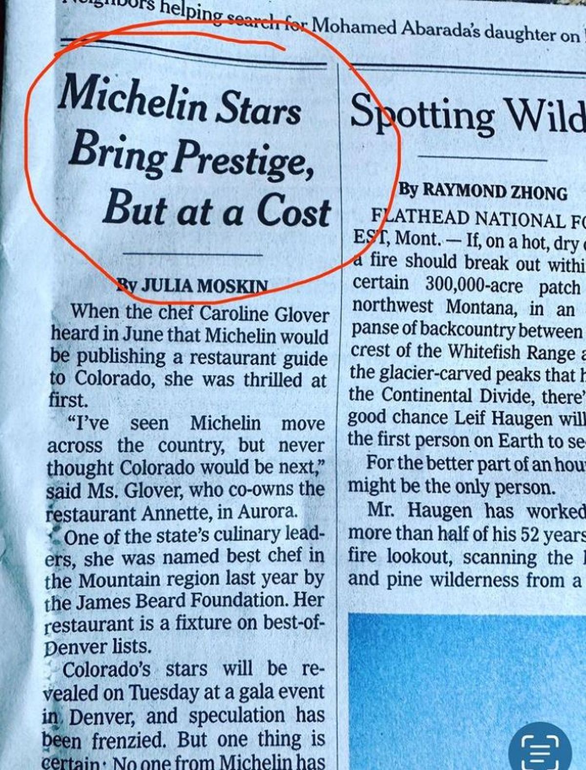 Para una periodista del New York Times las estrellas Michelin aportan prestigio pero tienen un costo.