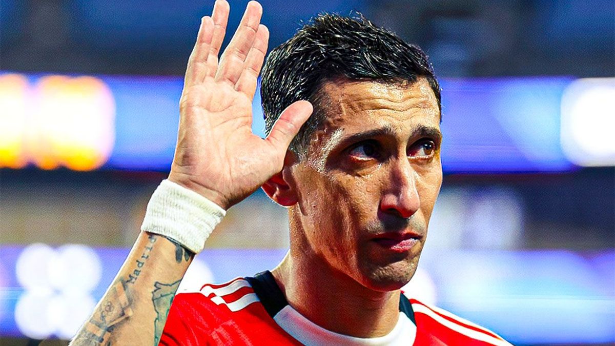Ángel Di María se despidió del Benfica.