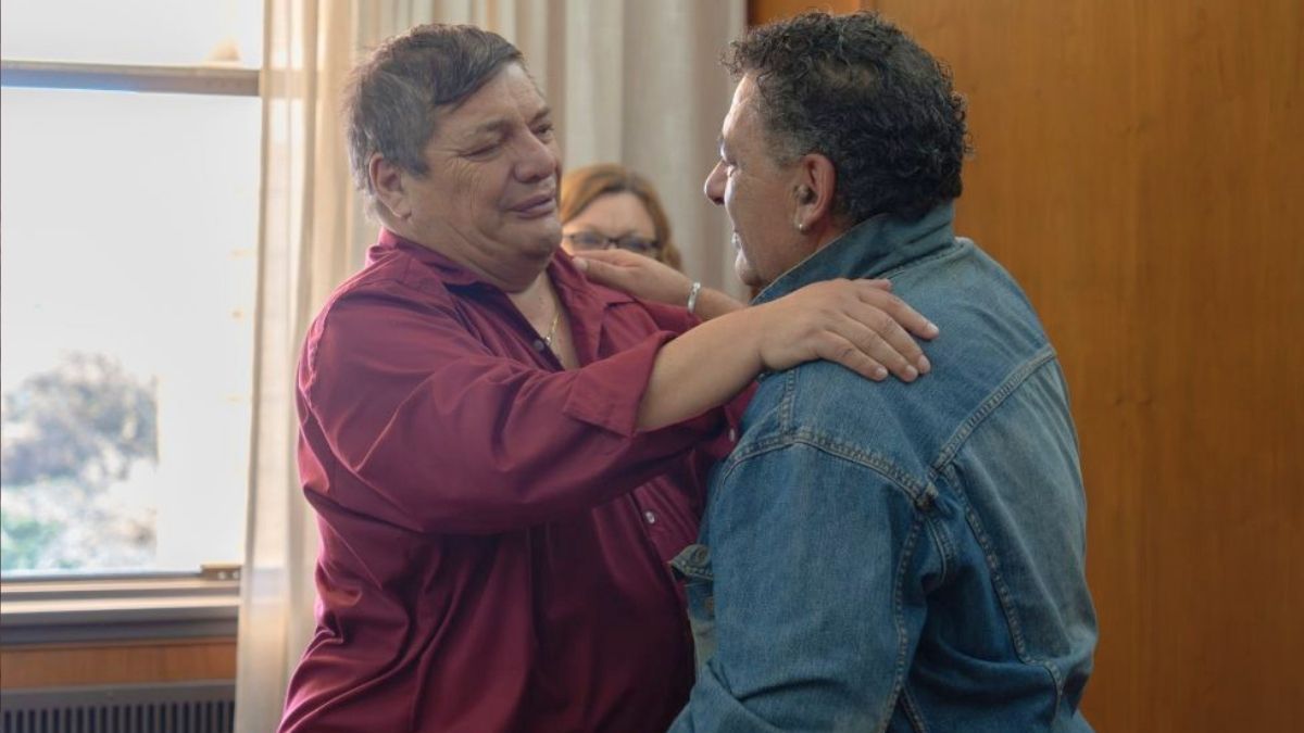 Dos hombres se reencontraron después de más de 50 años: habían sido dados en adopción de niños