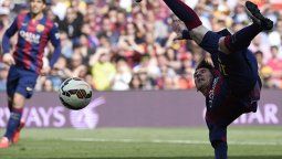 El festejo de Messi en las redes sociales
