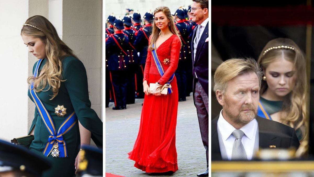 Las princesas Amelia y Alexia. Las princesas Amelia y Alexia.