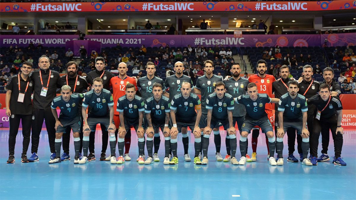 Mundial de futsal: día, hora y TV de Argentina-Paraguay