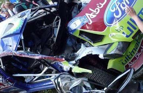 El rally de Los Mil Lagos se volvió el rally de los mil vuelcos para Hirvonen