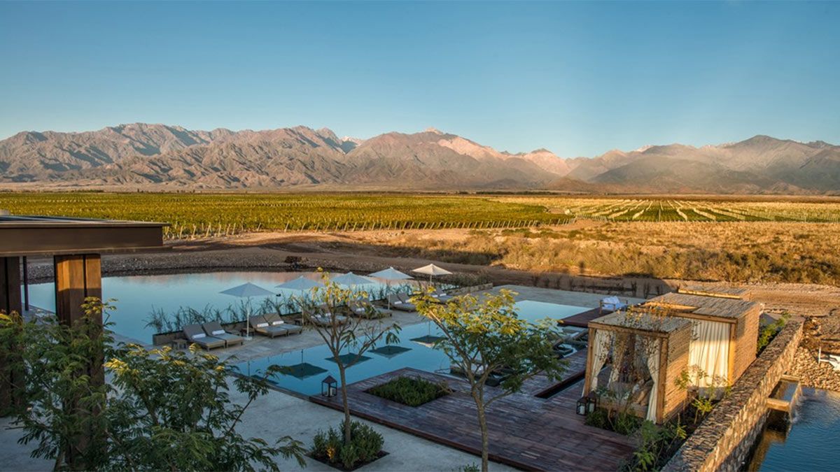 The Vines Resort & Spa fue el hotel de lujo argentino que mejor rankeó entre los 25 de Sudamérica. Foto: The Vines of Mendoza
