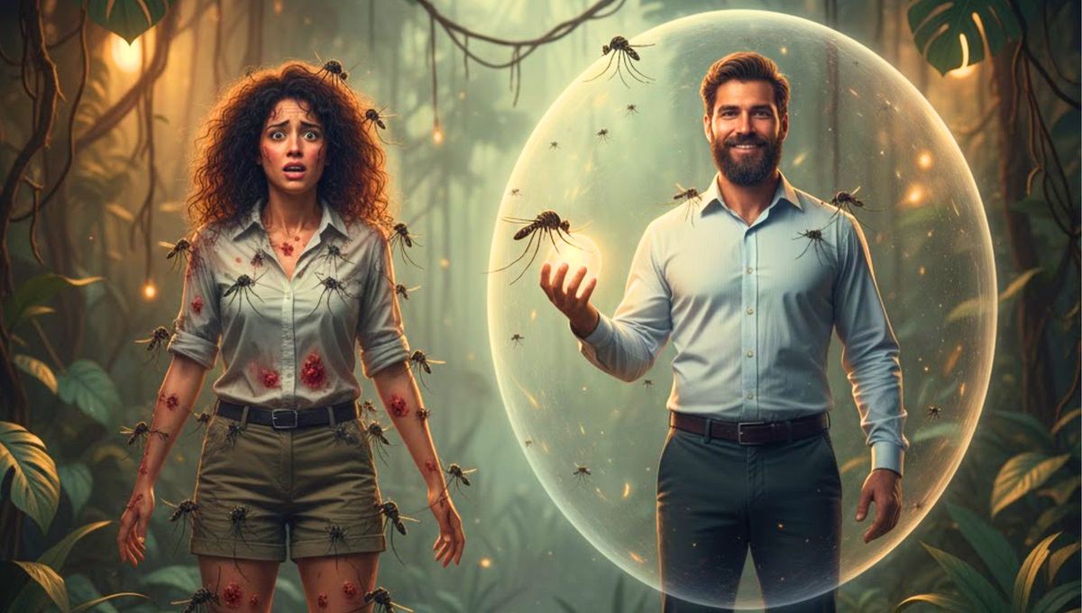 Hay varias razones por las que los mosquitos prefieren picar a una persona y no a otra, según la ciencia. Hay varias razones por las que los mosquitos prefieren picar a una persona y no a otra, según la ciencia.