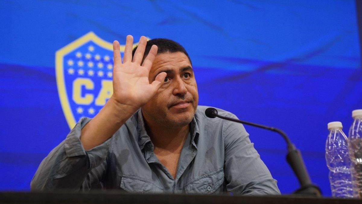 Riquelme preside Boca desde diciembre.