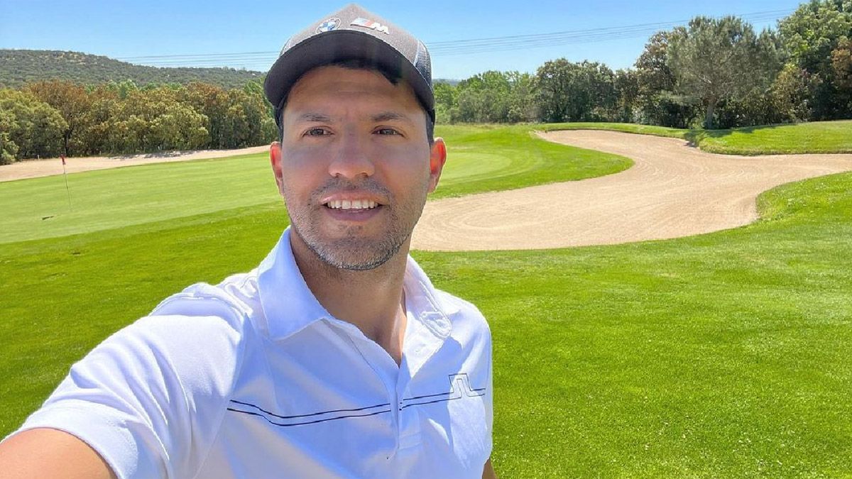 El Kun Agüero se muestra en las redes sociales disfrutando de algunas actividades, que antes no podía realizar por falta de tiempo.