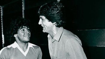 El emotivo y divertido video de Carlín Calvo junto a Diego Maradona