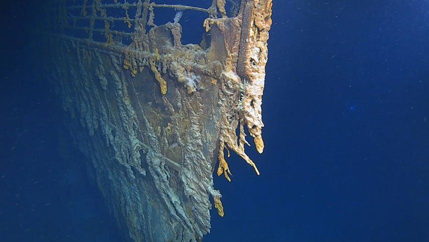 Revelaron impactantes imágenes del Titanic