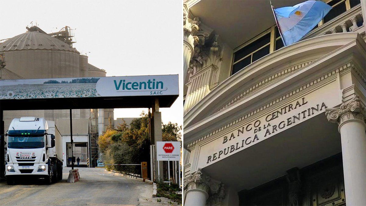 Investigan u$s140 millones que Vicentin no habría liquidado. El Banco Central suspendió su accedo al mercado de cambios. 