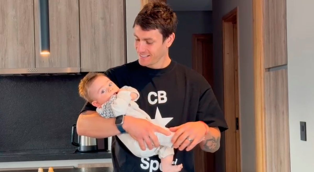 Gonzalo y Silvestre Bertranou recibieron al Siete.