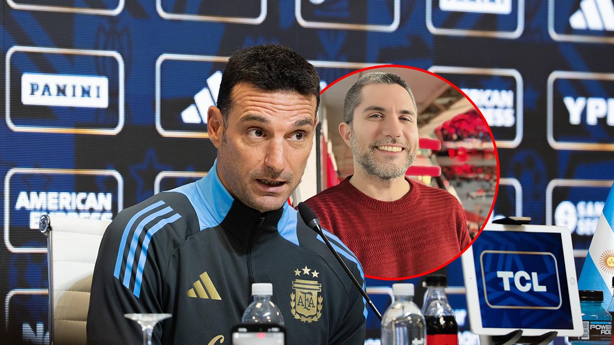 El DT protagonizó un emotivo moemnto en conferencia de prensa.