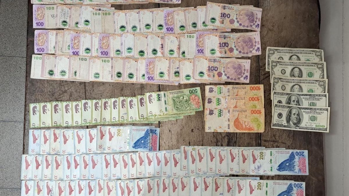 El millón de pesos secuestrado a dos detenidos tras los incidentes en Jujuy.