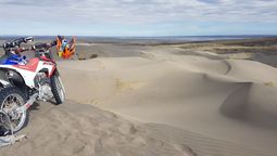 El motociclista oriundo de Uruguay sufrió un accidente en las Dunas de El Nihuil, en San Rafael. Llegó sin vida al centro de salud.