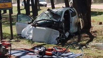 Murió la mujer que protagonizó un tremendo accidente en el Acceso Sur
