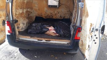 Secuestraron 164 kilos de carne que era transportada sin condiciones de higiene básicas