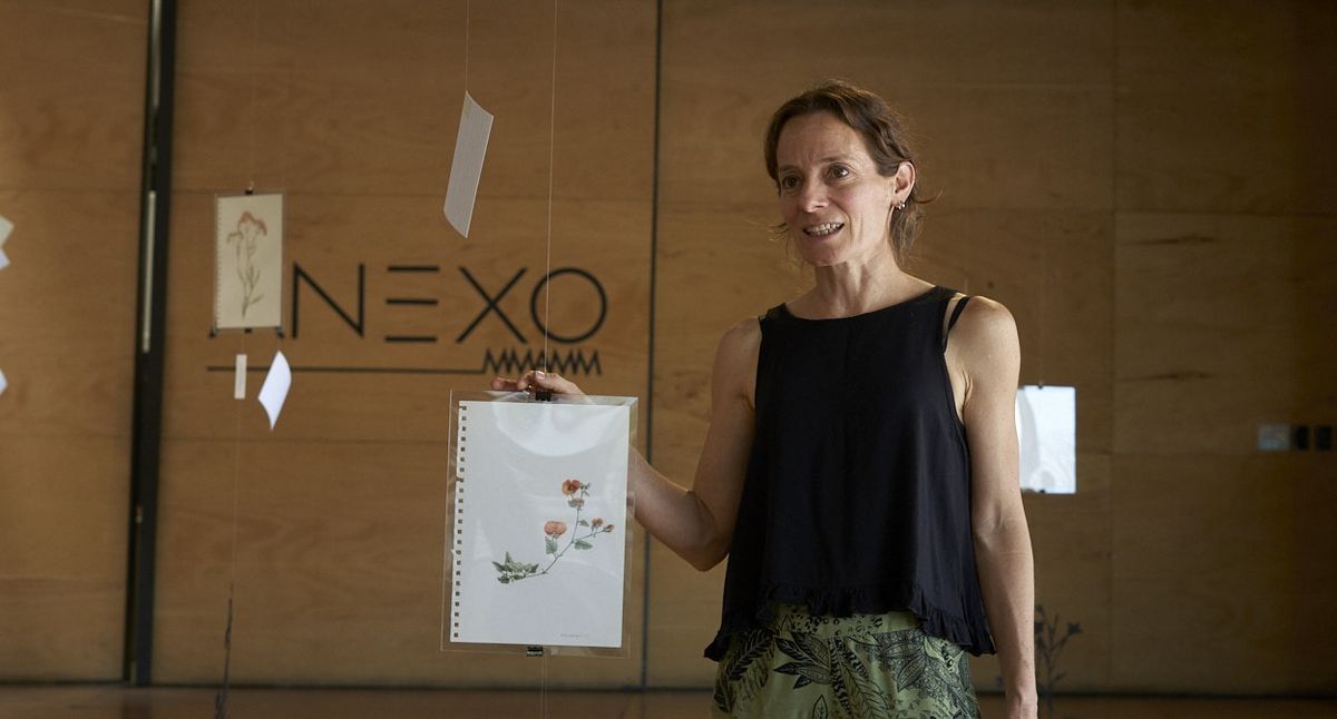 La artitsa mendocina Paula Dreidemie.